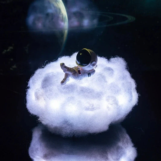 Astronaut Cloud Night Light - Soft Ambient Light