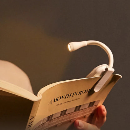 Clip-On Book Reading Light - Portable Dimmable LED