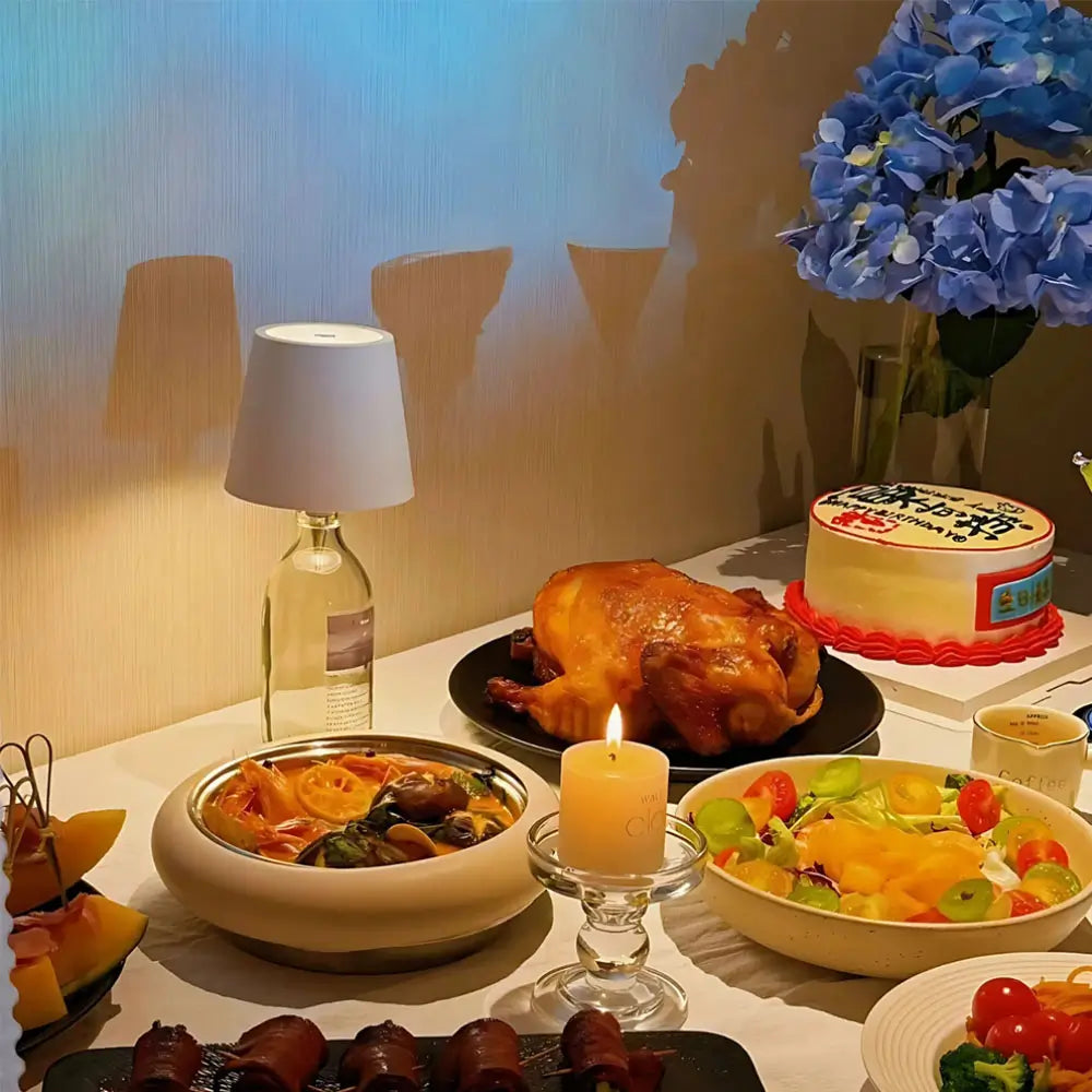 BottleGlow Bottle Lamp - Rechargeable LED Cap for Glass Bottles