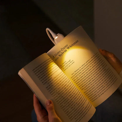 Clip-On Book Reading Light - Portable Dimmable LED