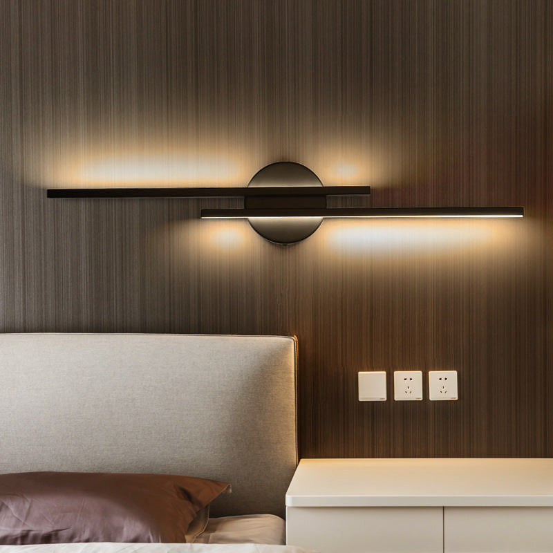 Harmony Ambience Sconce - Modern LED Bar & Disc, Dimmable