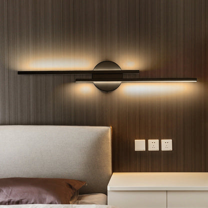 Harmony Ambience Sconce - Modern LED Bar & Disc, Dimmable