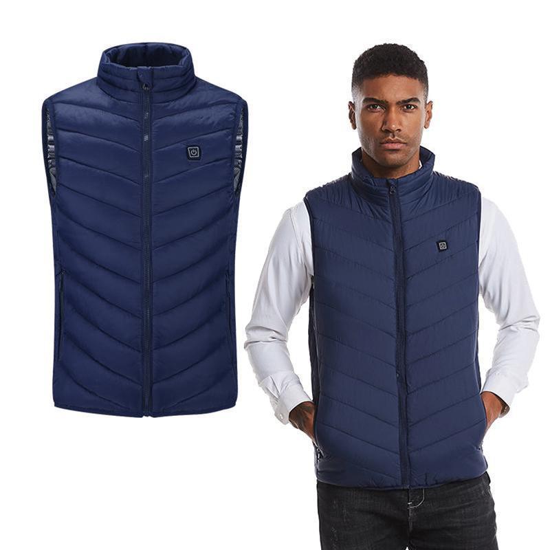 Outdoor Heated Vest with Adjustable Heat Levels