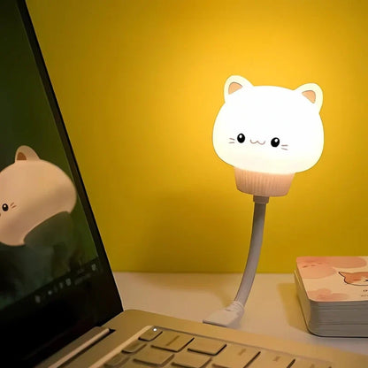 Cutely Animal Kids Night Light - Soft LED, Kids Room Lamp