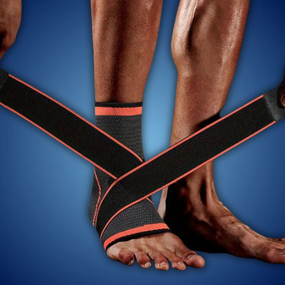 FlexGuard Compression Ankle Brace - for Joint Stability and Comfort