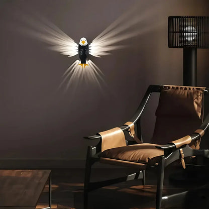 Luminous Wings Wall Sconce - LED Wing Projection Light