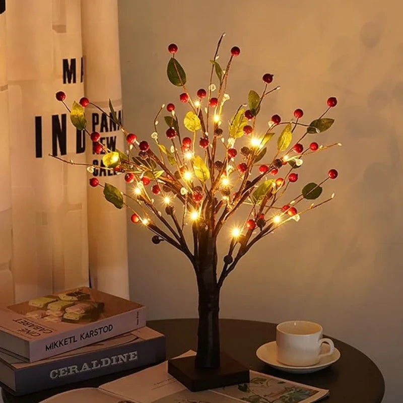 Spring Tree Light Lamp - LED Bonsai, Bendable Branches