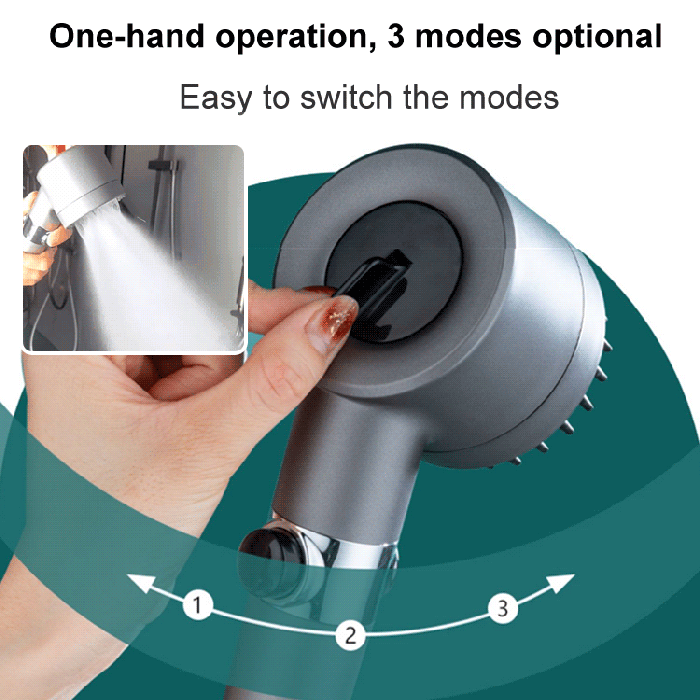 PowerFlow High Pressure Showerhead | Boosts Water Pressure