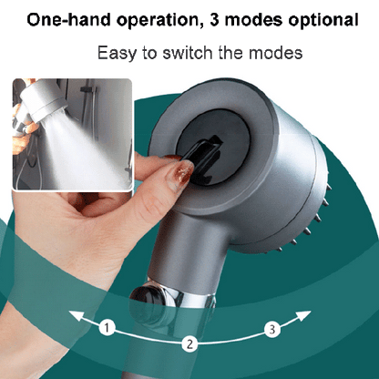 PowerFlow High Pressure Showerhead | Boosts Water Pressure