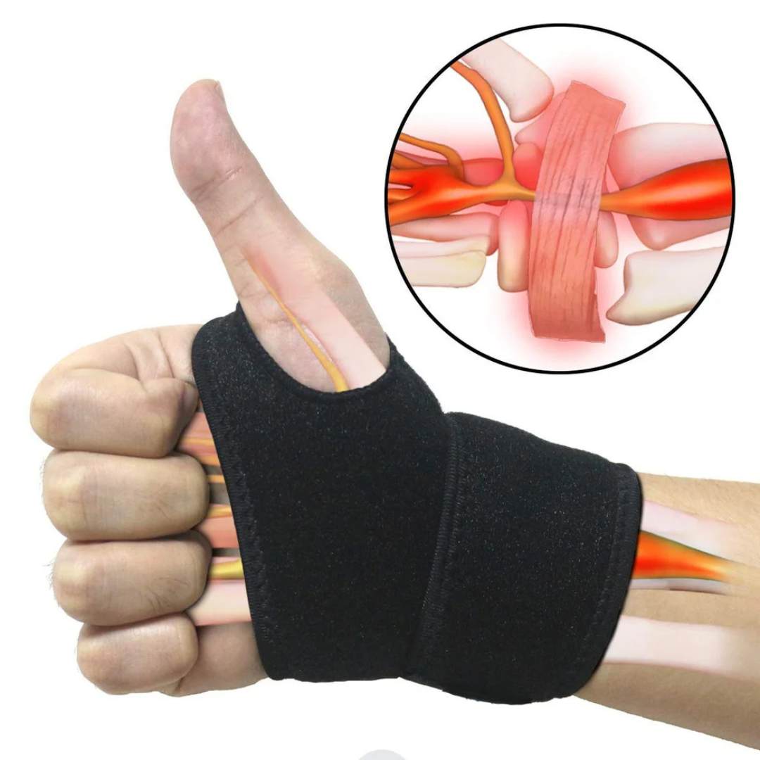 FlexiSupport Orthopedic Wrist Brace - Adjustable Fit