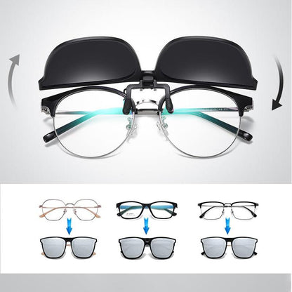 Clip-ON Polarized Flip-Up Sunglasses