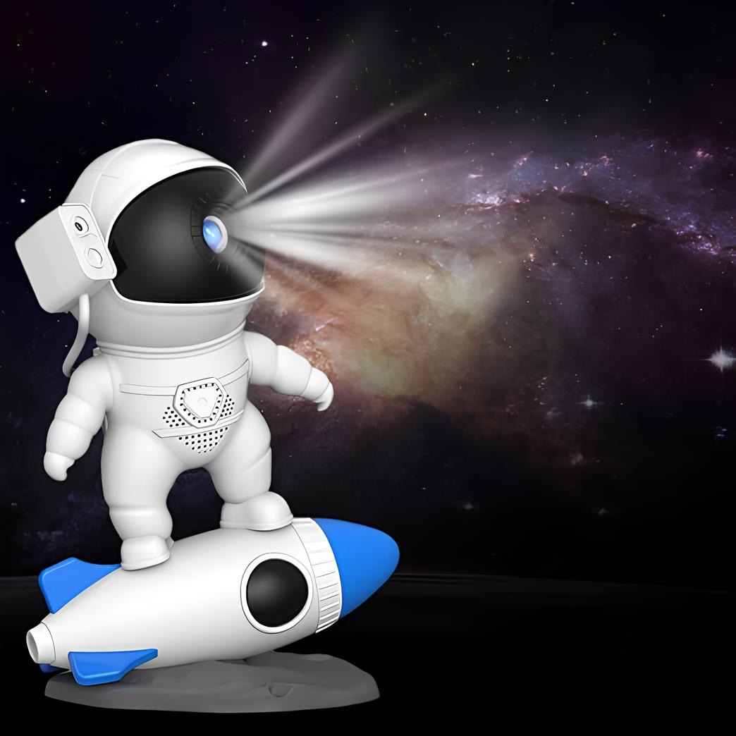 Astronaut Projection Galaxy Light - 13 HD Space Films