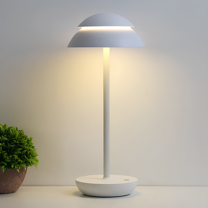 Luminous Prestige Table Lamp - Rechargeable LED, Nordic Minimalist