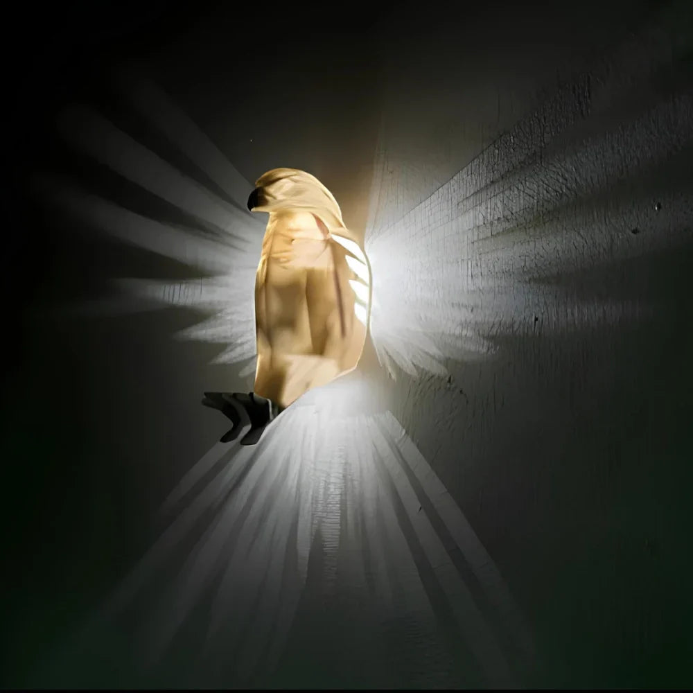 Luminous Wings Wall Sconce - LED Wing Projection Light