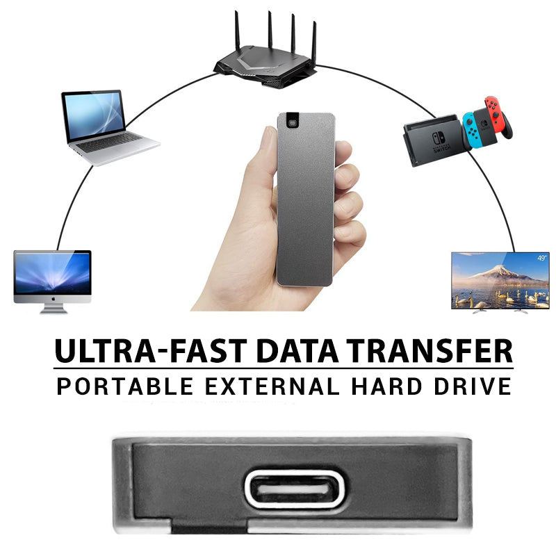 LiteDrive Portable External Hard Drive SSD