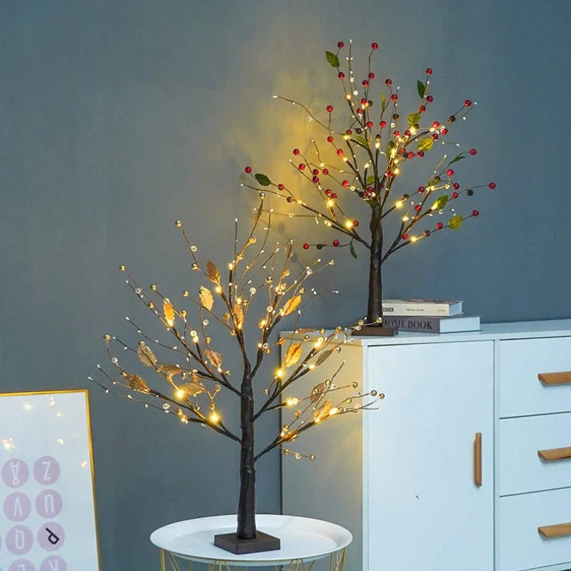 Spring Tree Light Lamp - LED Bonsai, Bendable Branches
