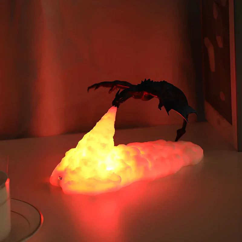 Dracarys Dragon Night Light - 3D Printed LED