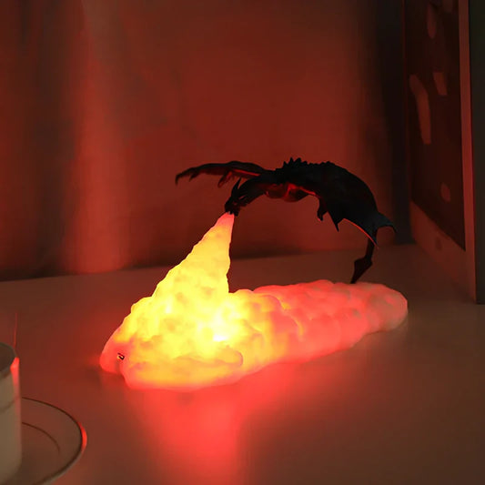 Dracarys Dragon Night Light - 3D Printed LED
