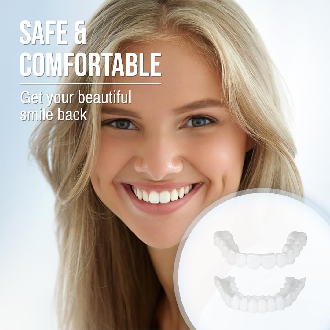 Clip-On Smile Veneers - Upper & Lower Set