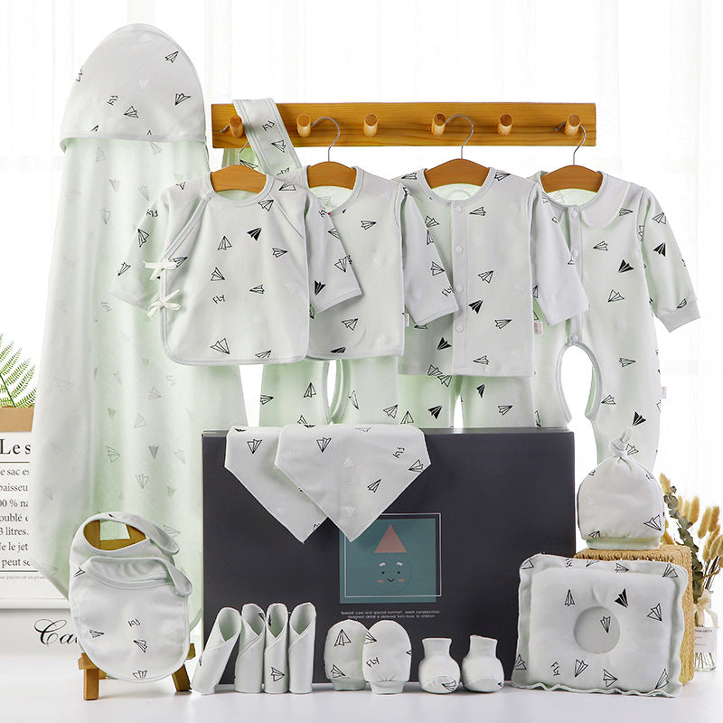 LittleLoom Newborn Cotton Set – Complete Gift Box for Baby's First Year