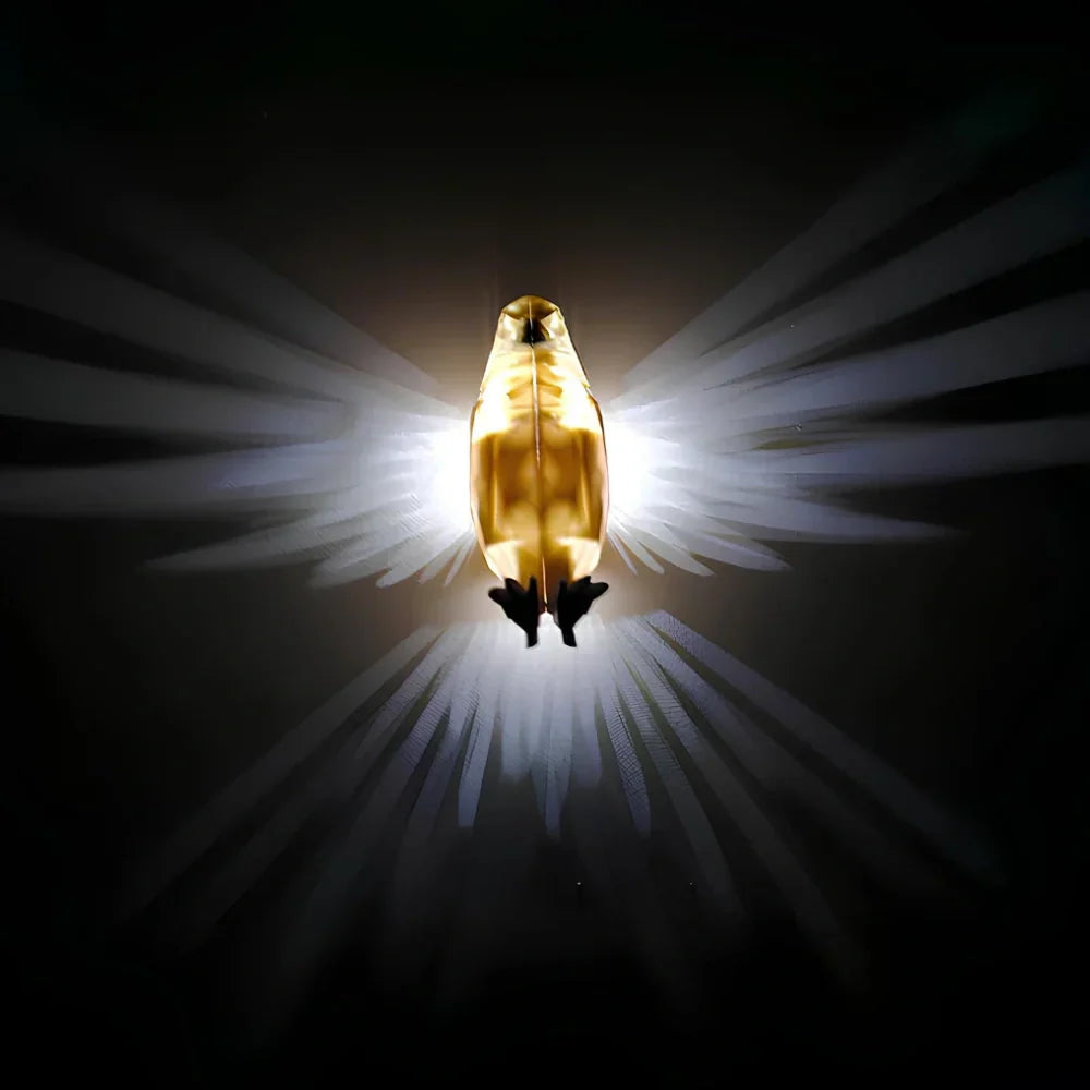 Luminous Wings Wall Sconce - LED Wing Projection Light