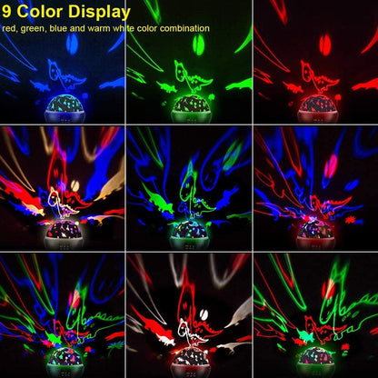 Nvroome Dinosaur Projector Lamp