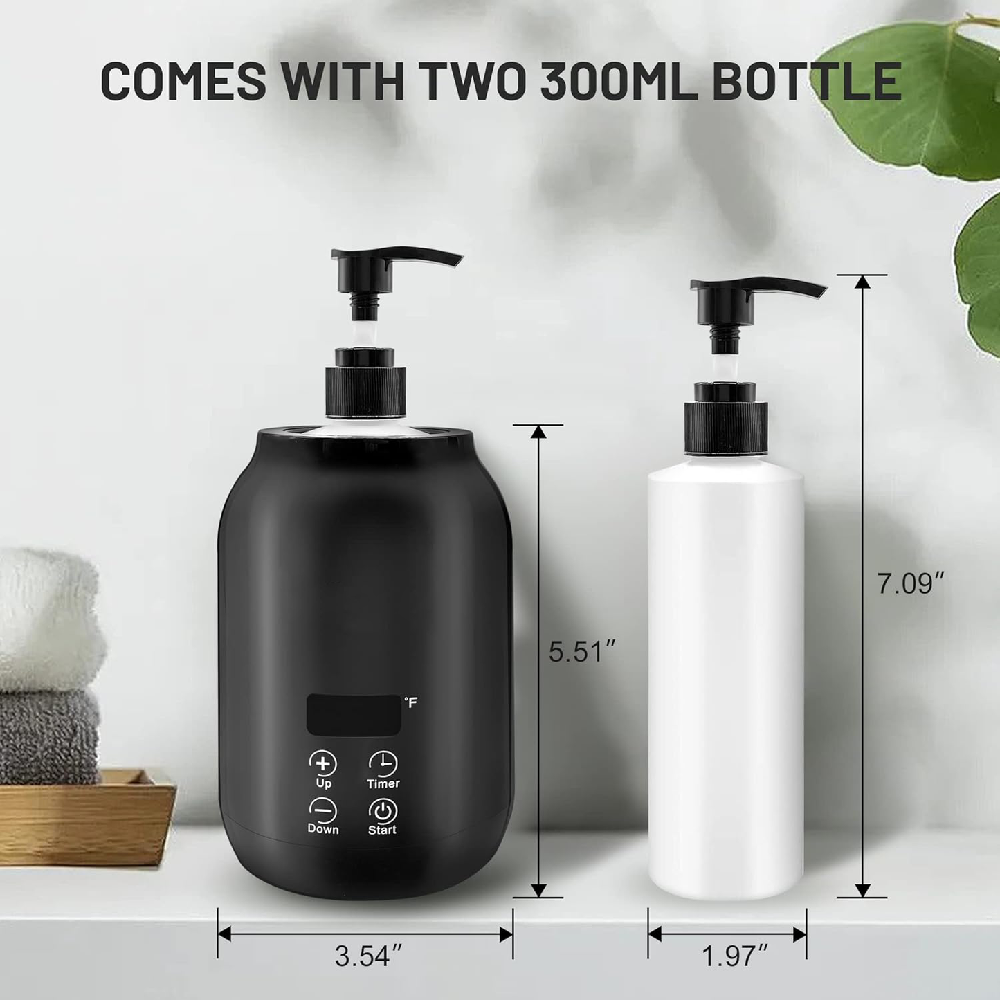 WarmEase Portable Electric Massage Oil Warmer