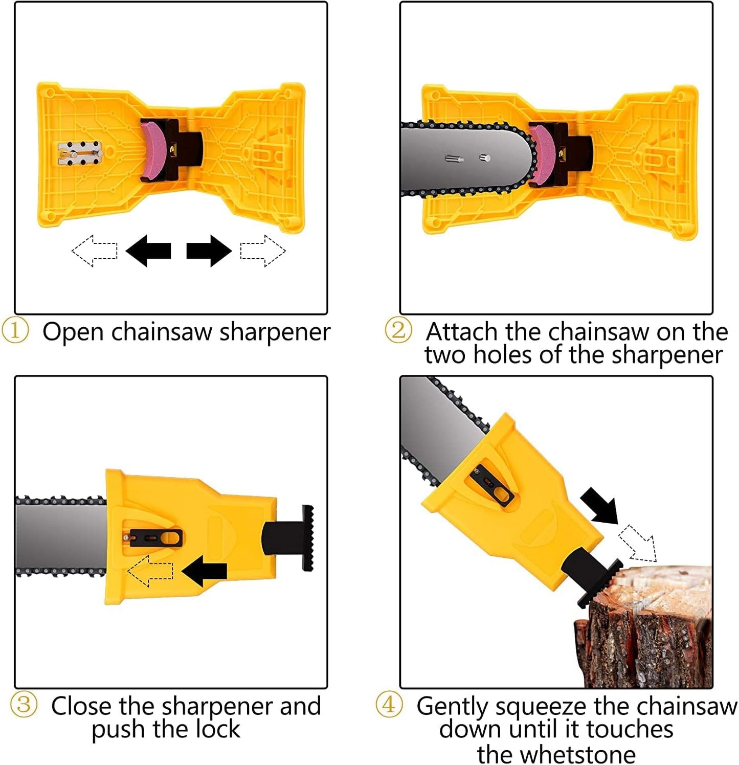Portable Chainsaw Teeth Sharpener