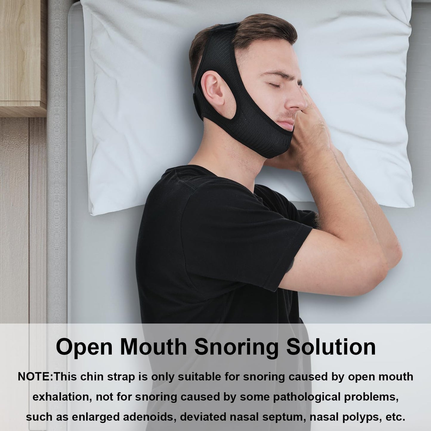 Anti Snoring Chin Strap for Better Sleep Posture