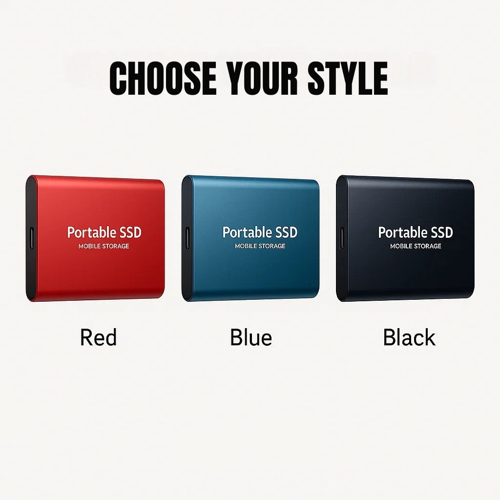 Portable SSD External Hard Drive | From 1TB – 32TB Ultra-Fast Storage