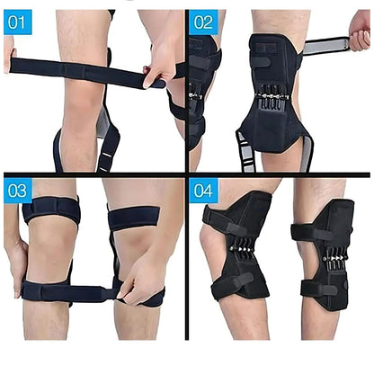 KneeGuard Pro Set of 2 Hinged Knee Brace Stabilizers