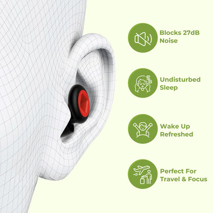 SilentSleep Snoring Noise Cancellation Plugs