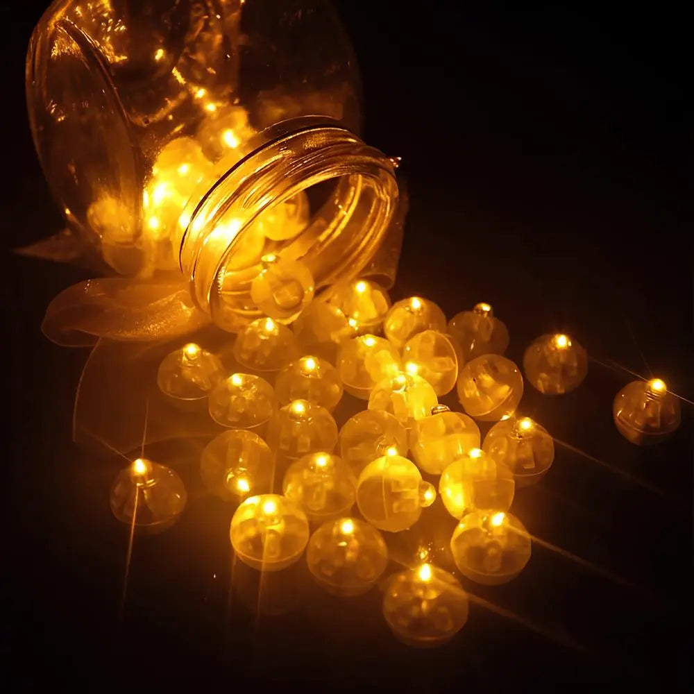 LED Light Pearls - Mini Glow Orbs for Decor