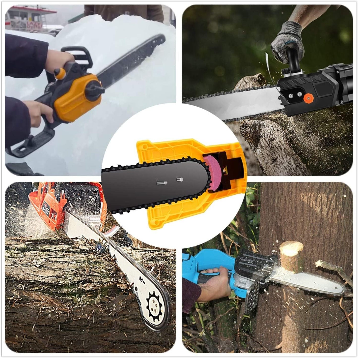 Portable Chainsaw Teeth Sharpener