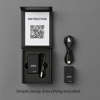 Bike GPS Tracker - Compact, Secure Mount with Real-Time Tracking