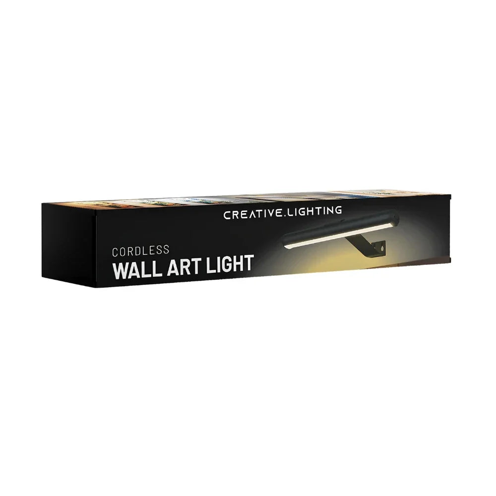 Cordless Wall Art Light - Dimmable LED, Remote