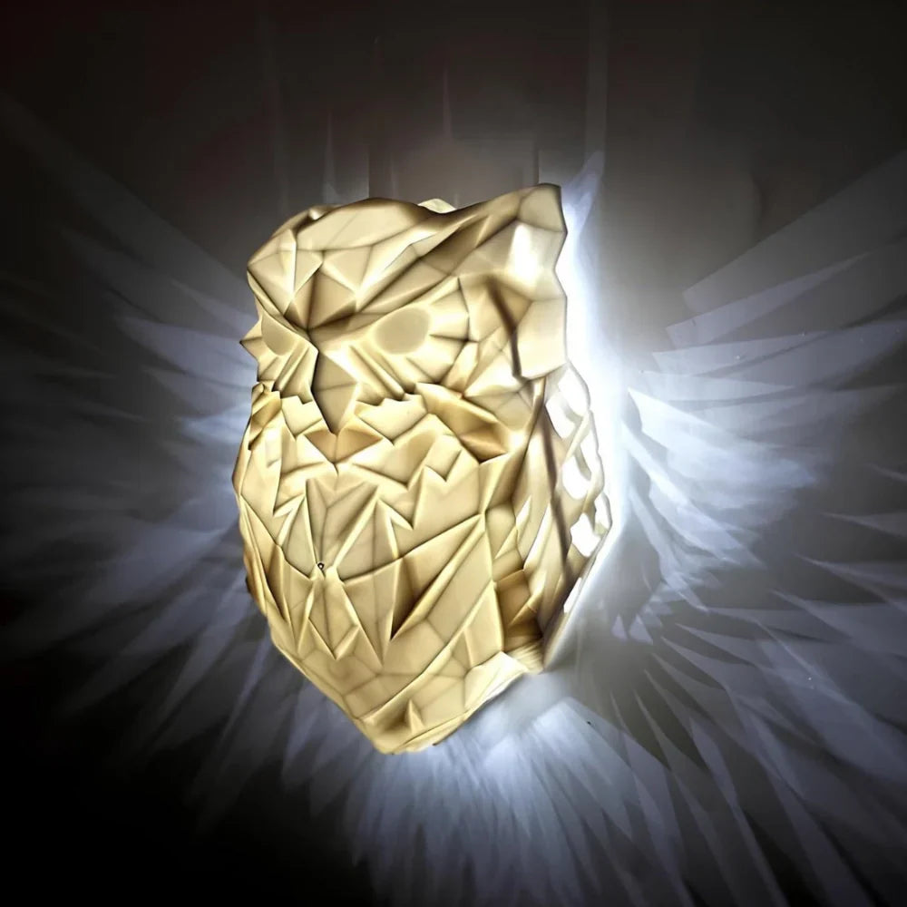 Luminous Wings Wall Sconce - LED Wing Projection Light
