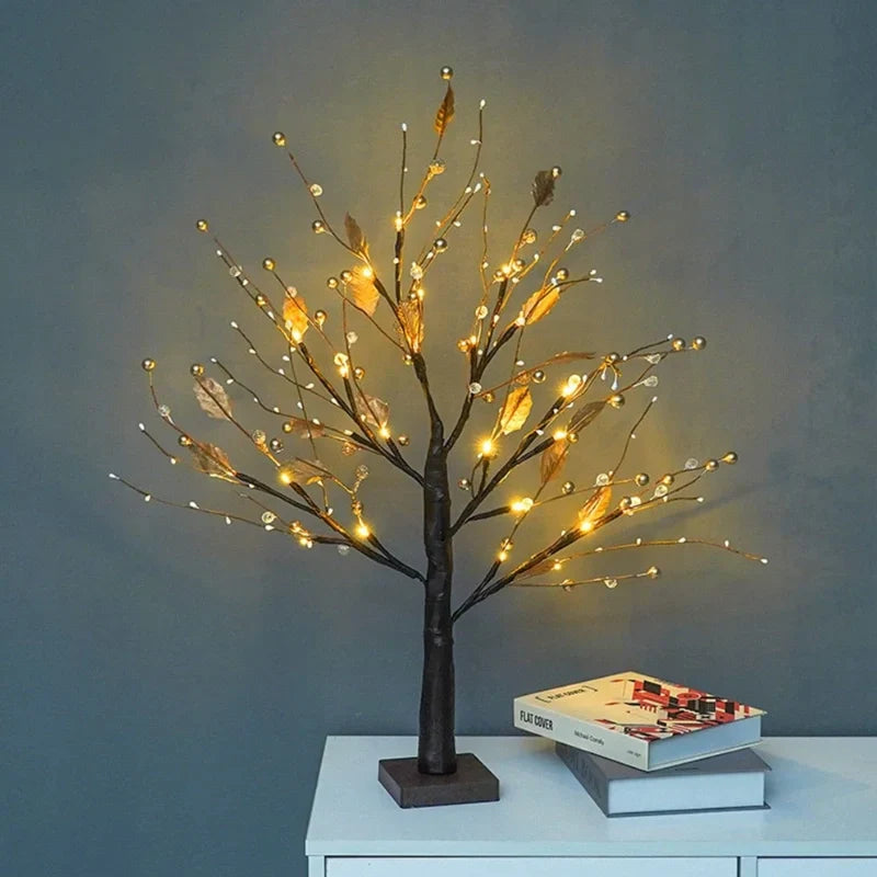 Spring Tree Light Lamp - LED Bonsai, Bendable Branches