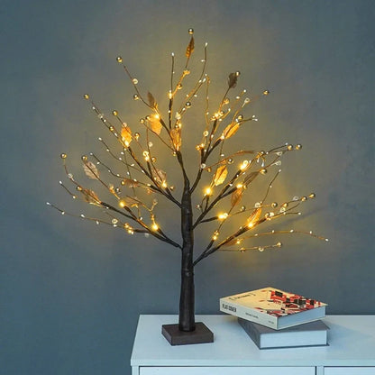 Spring Tree Light Lamp - LED Bonsai, Bendable Branches