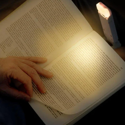 Clip-On Book Reading Light - Portable Dimmable LED