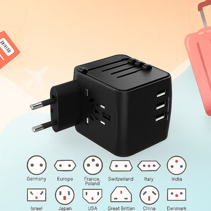 All-In-One Travel Power Adapter (Universal)