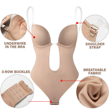 Backless Magic Body Shaper Bodysuit