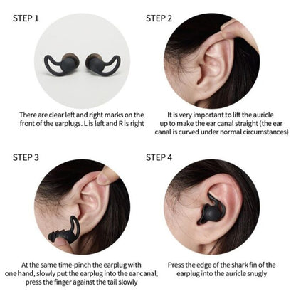 Calmy Sleep Earplugs - Noise Reducing, Reusable