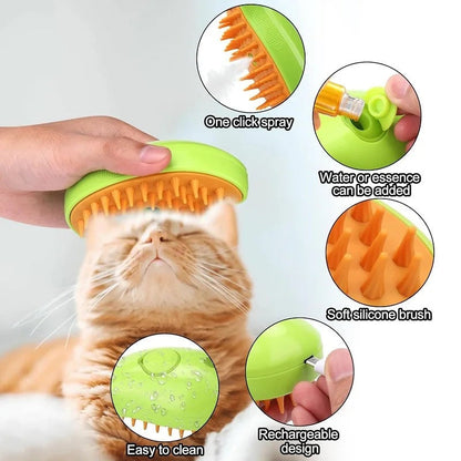 Nvroome Cat Brush - 3-In-1