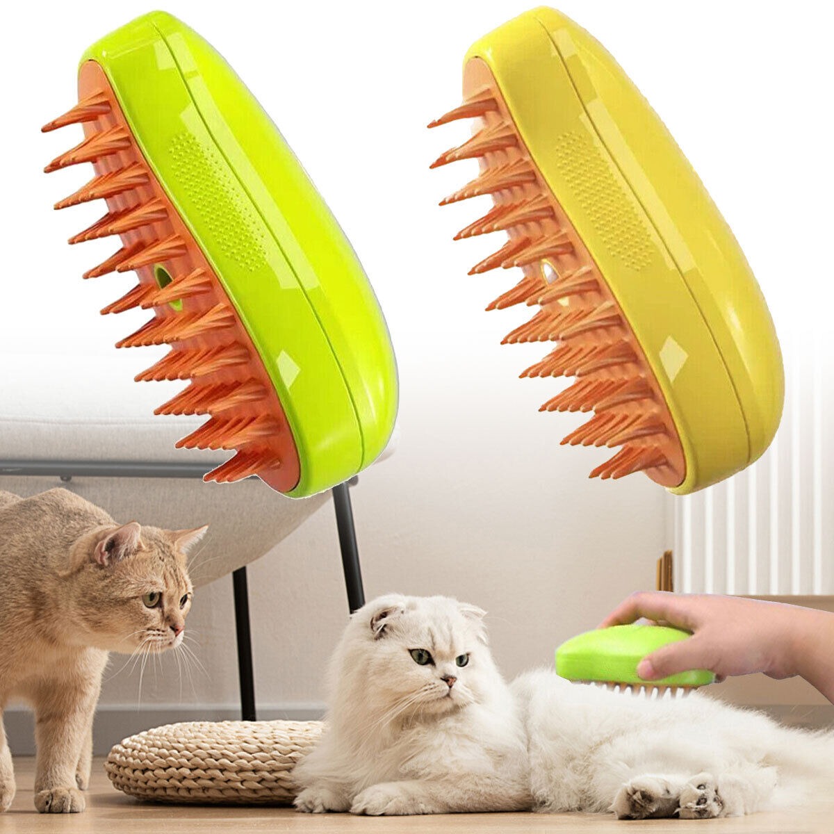 Nvroome Cat Brush - 3-In-1