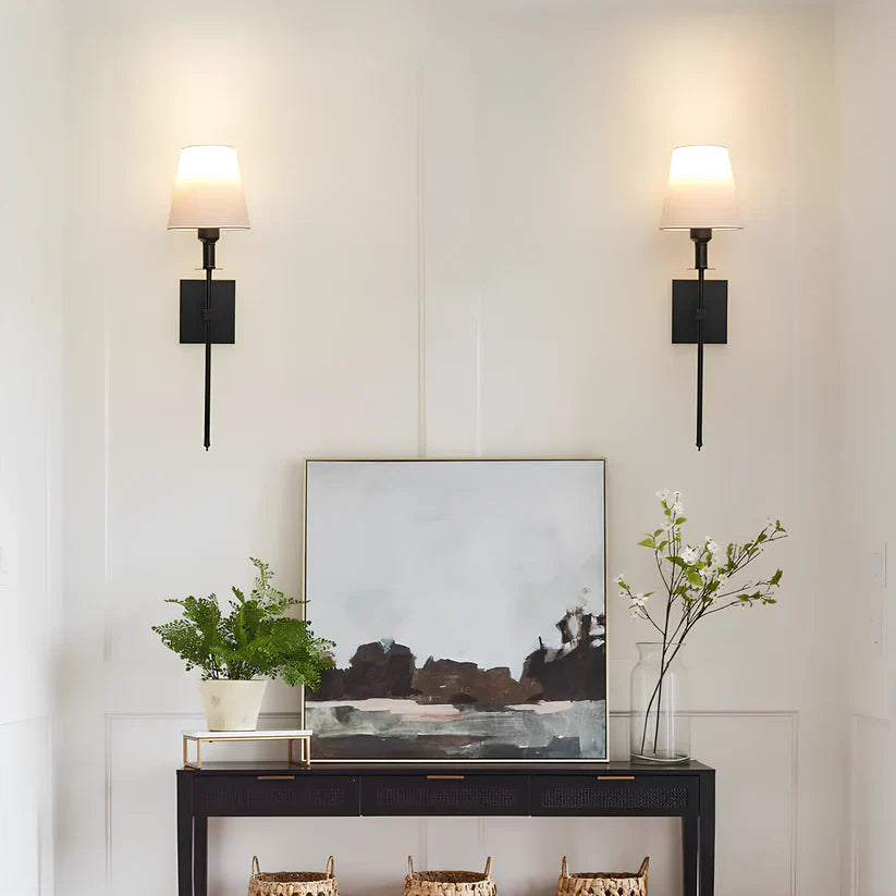 Classic Elegance Wall Light - Rechargeable LED, 16 Colors, Remote