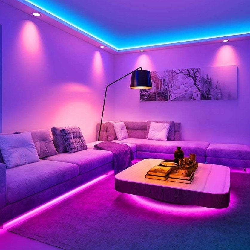 RGB LED Strip Light - Color-Changing Tape, Remote Control