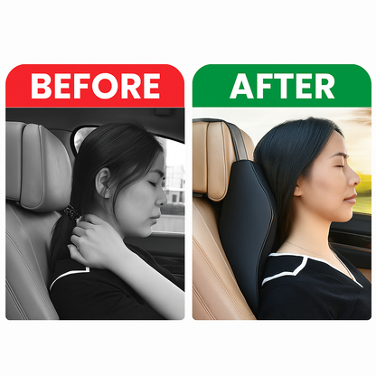 ComfyCruise Car Neck Pillow Headrest - Ergonomic Neck Support