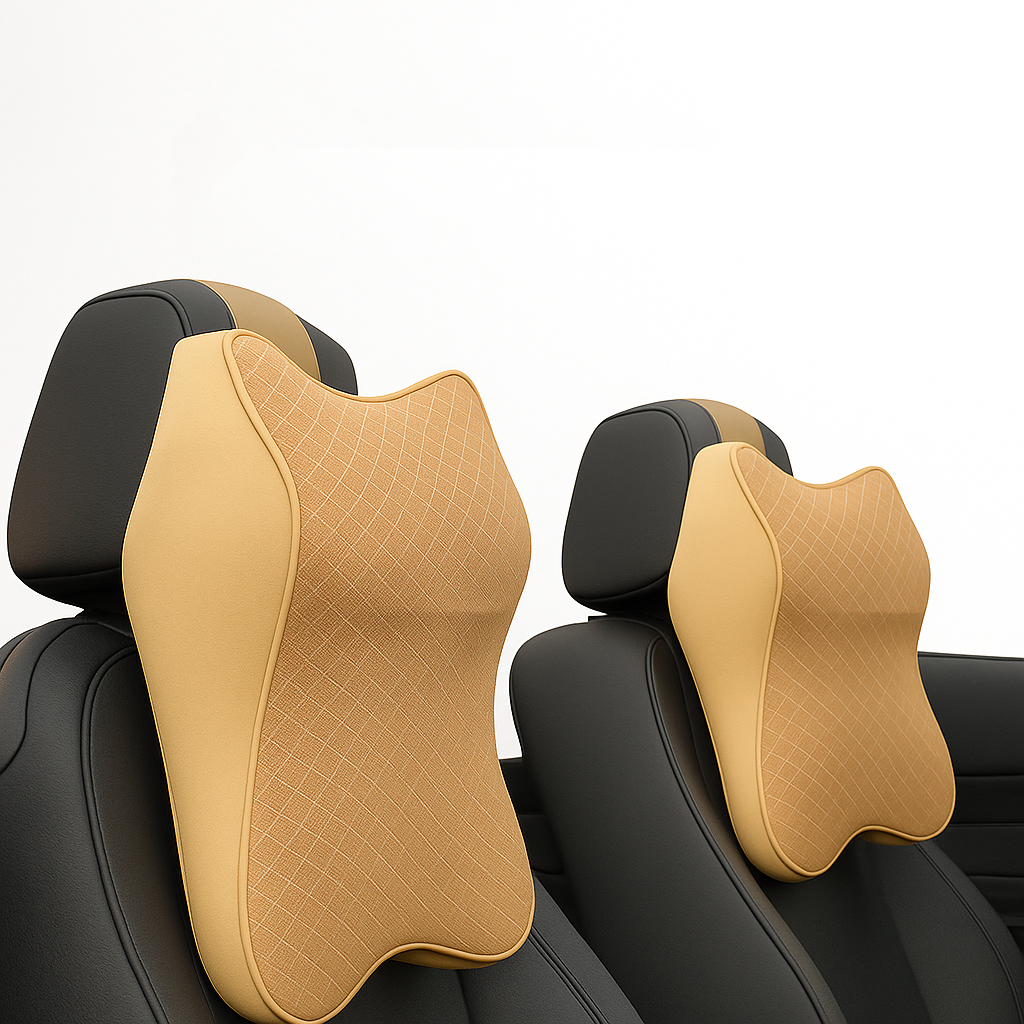 ComfyCruise Car Neck Pillow Headrest - Ergonomic Neck Support