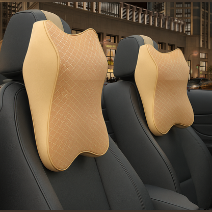 ComfyCruise Car Neck Pillow Headrest - Ergonomic Neck Support
